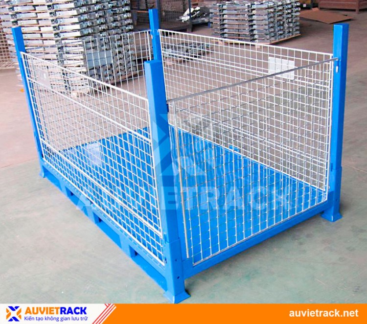 STACKABLE WIRE MESH PALLET