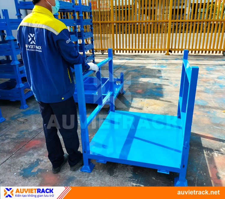 FOLDABLE STEEL PALLET