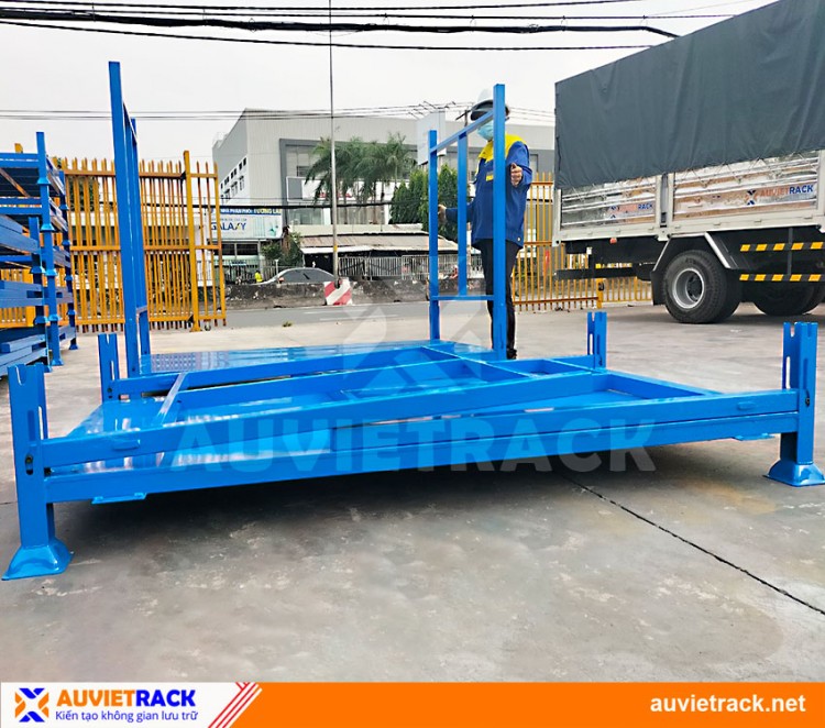 FOLDABLE STEEL PALLET