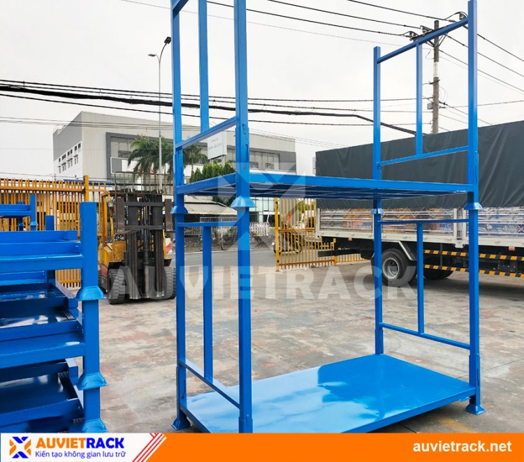 FOLDABLE STEEL PALLET