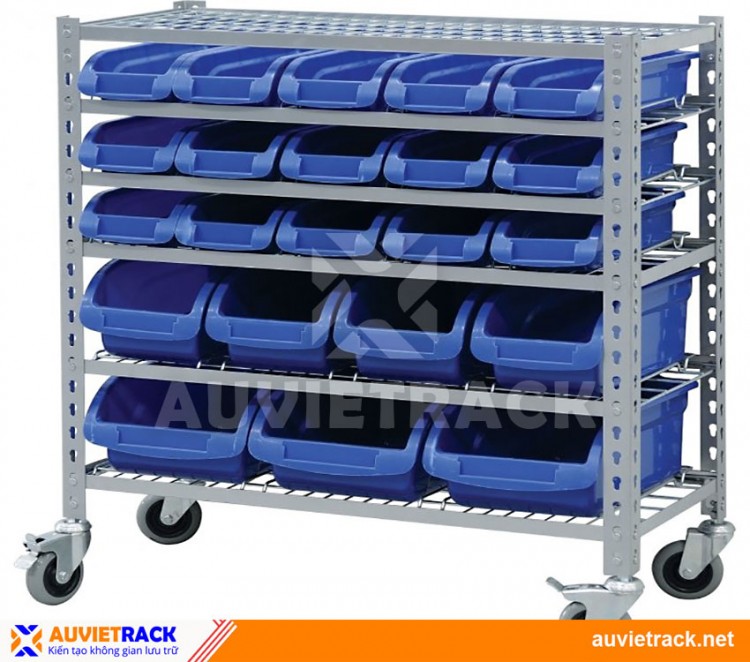 STORAGE BIN RACK