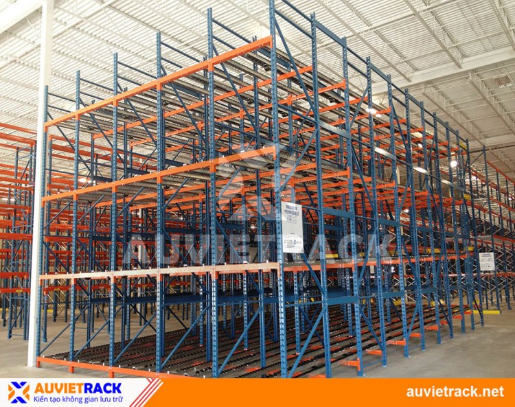 USING PALLET FLOW RACKING HELPS SAVE COSTS AND OPERATIONAL EFFORTS