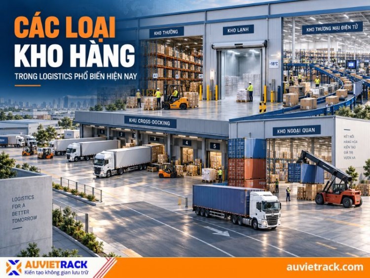Các loại kho hàng trong Logistics phổ biến hiện nay 2026