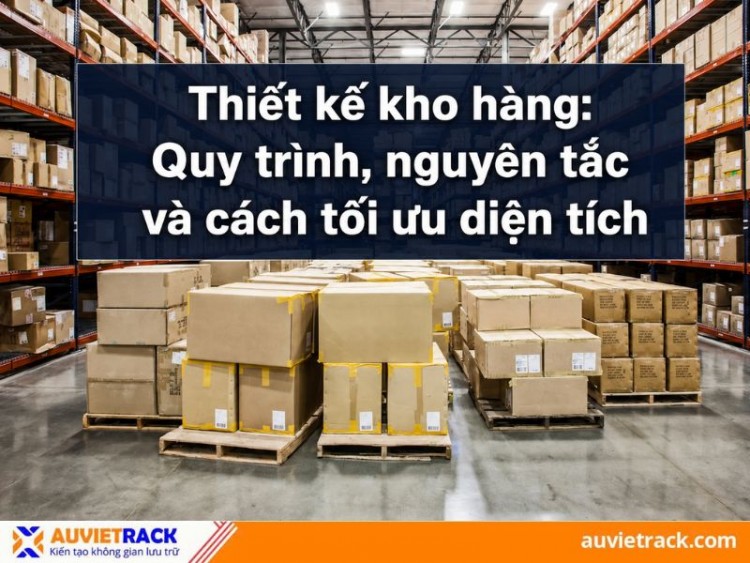Thiết kế kho hàng: Quy trình, nguyên tắc và tối ưu diện tích