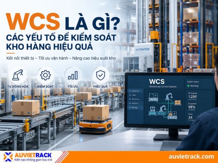 WCS là gì? Các yếu tố để kiểm soát kho hàng hiệu quả