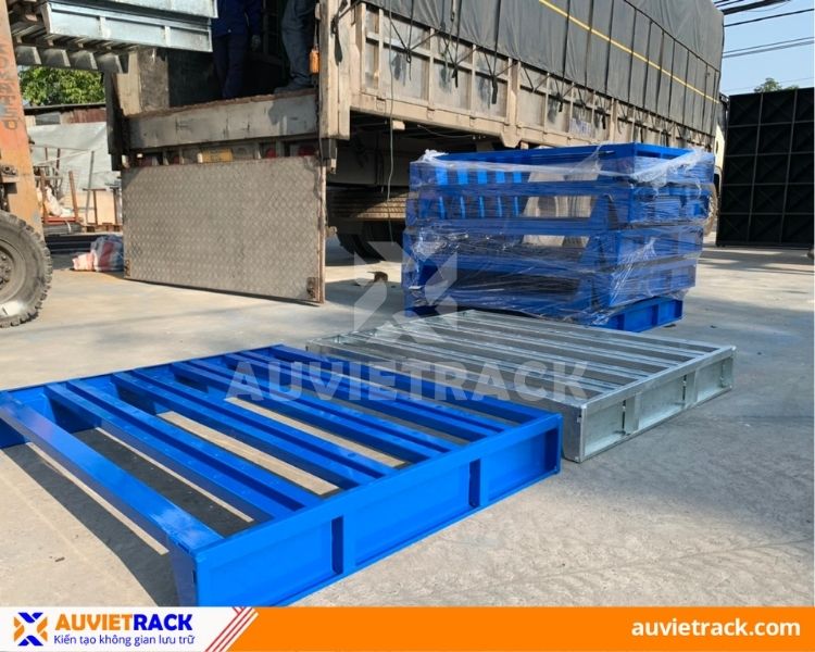 Pallet Sắt Khung Đế