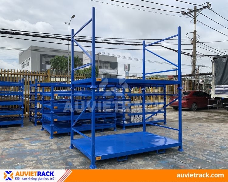 Pallet Sắt Chồng Gấp