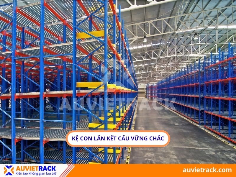 Kết cấu kệ con lăn