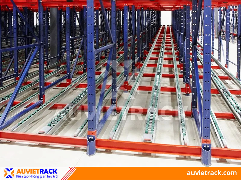 Application of Pallet Flow Rack in warehouses