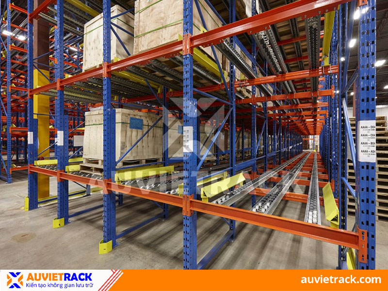 Pallet Flow Rack operate safely and intelligently