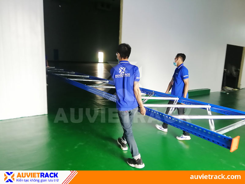 Way to installing Double Deep - Au Viet Rack