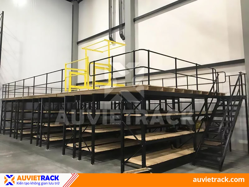 What are the advantages of mezzanine racks?
