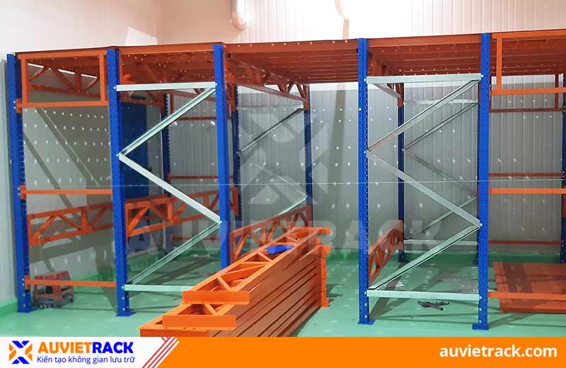 Install mezzanine racks in the warehouse