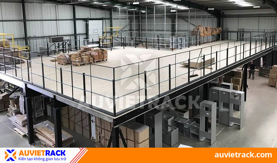 Distinguish mezzanine floors and mezzanine racks - Au Viet Rack