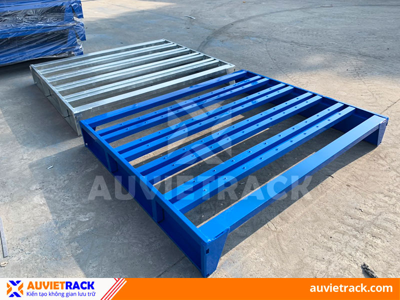 Flat steel pallets - Au Viet Rack