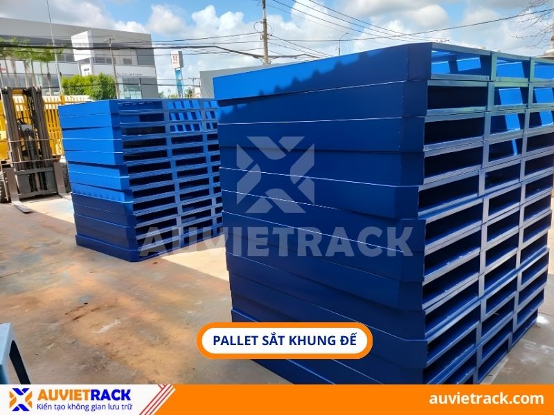 Pallet sắt khung đế
