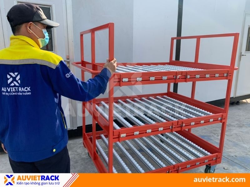Au Viet Rack là đơn vị sản xuất xe đẩy hàng chất lượng