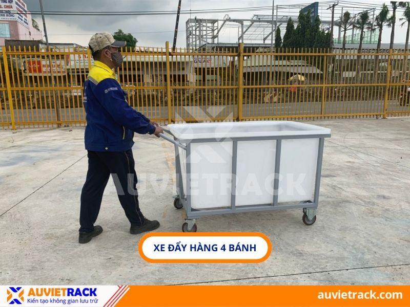 Xe đẩy hàng 4 bánh