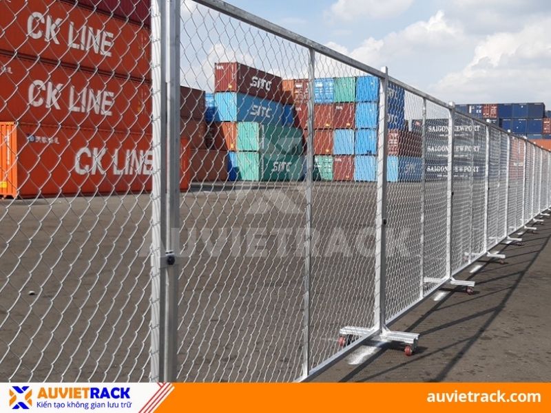 Hàng rào lưới tại Bến Tre