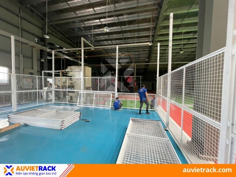 Hàng rào lưới tại Tây Ninh