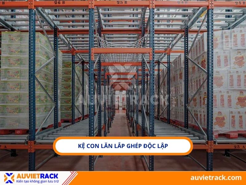 kệ con lăn lắp gh&eacute;p độc lập