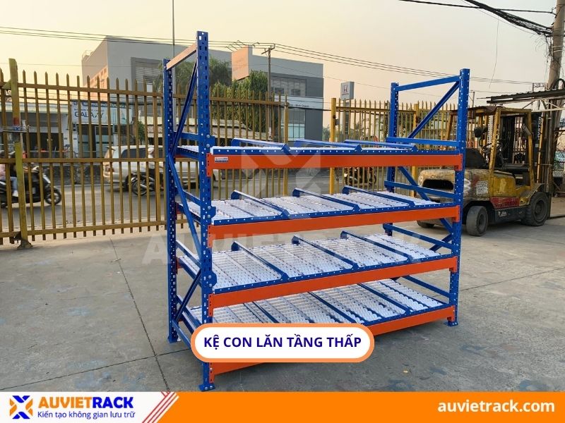 Kệ con lăn tầng thấp