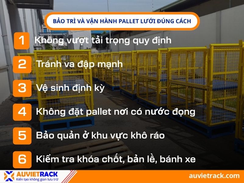 Bảo tr&igrave; v&agrave; vận h&agrave;nh đ&uacute;ng c&aacute;ch