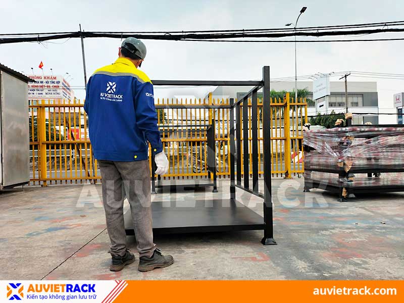 dự án pallet sắt xếp chồng 10