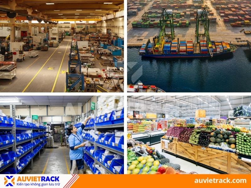 Ứng dụng pallet xếp chồng