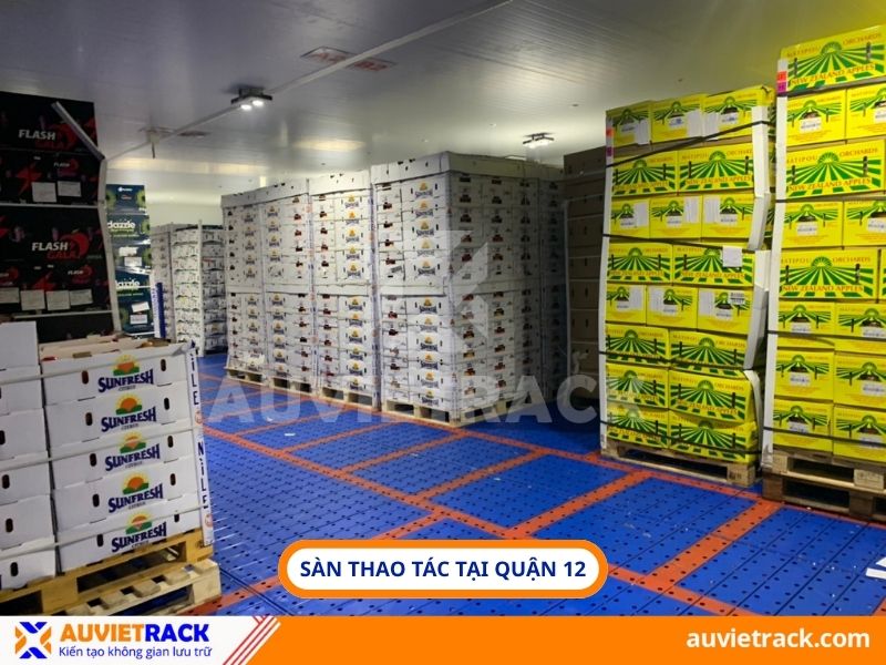 Sàn thao tác tại quận 12