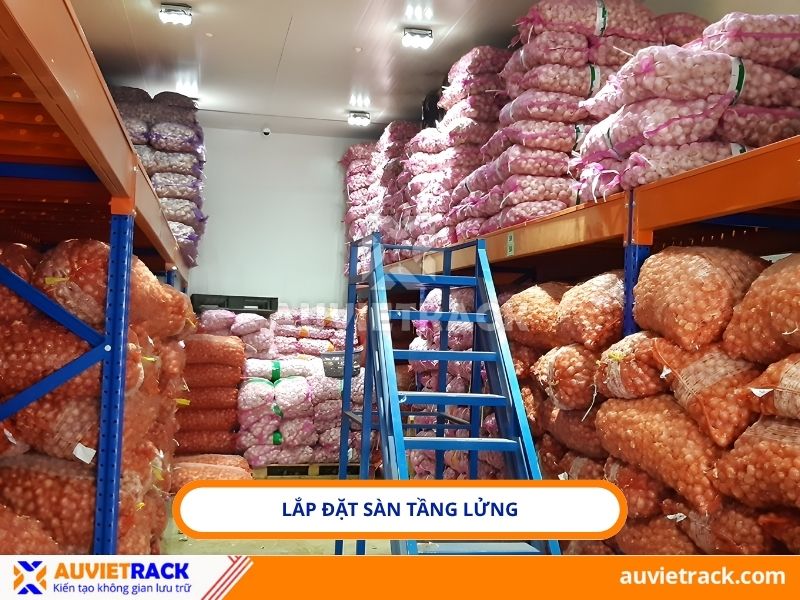 Lắp đặt sàn tầng lửng