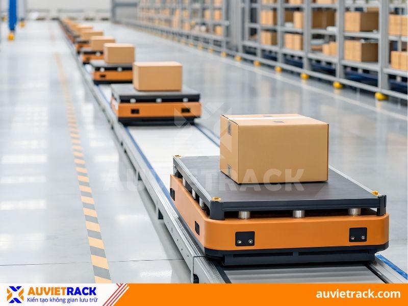 Nguyên lý vận hành của AS/RS