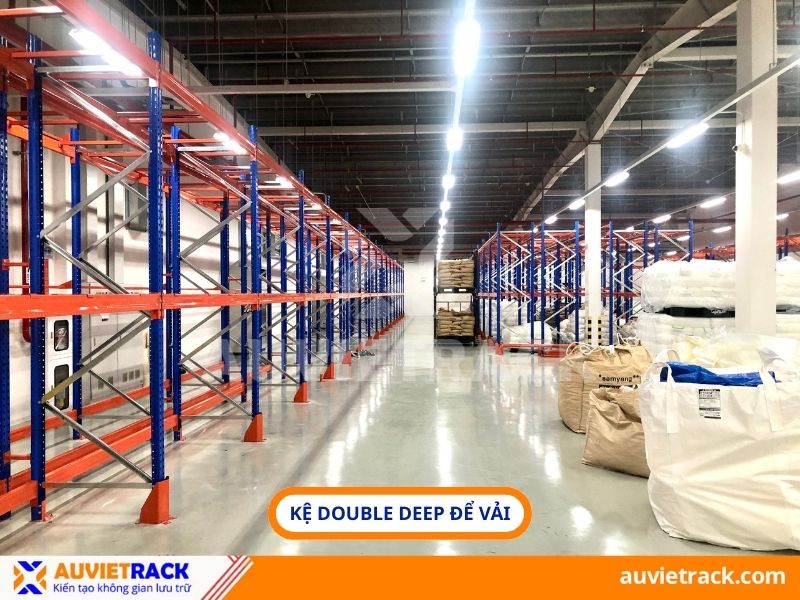 Kệ Double Deep để vải