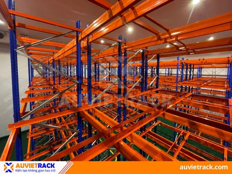 Dự án kệ Drive-in cho kho thực phẩm