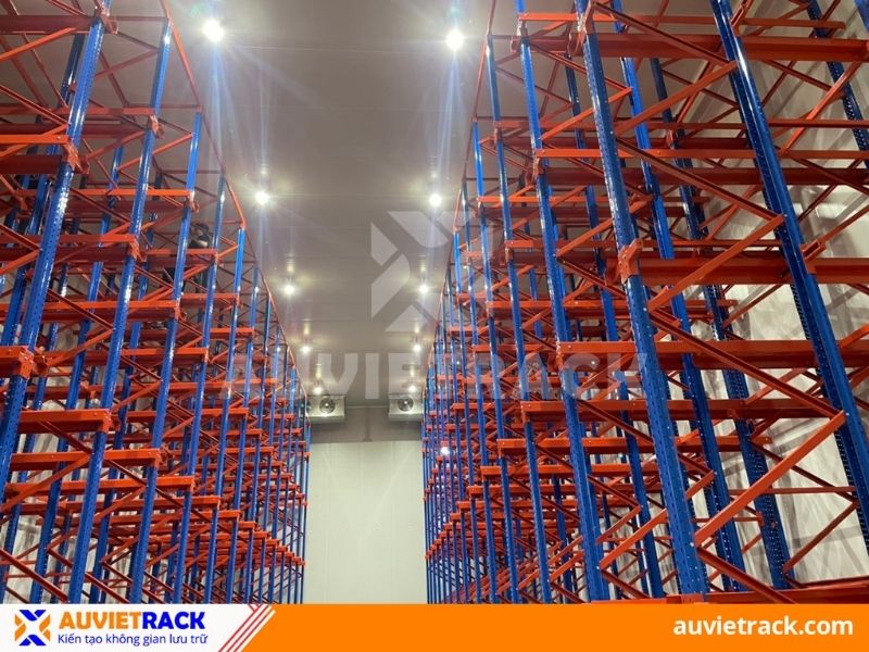 Kệ Drive-in cho kho lạnh tại Đồng Nai