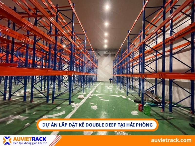 Dự án kệ kho lạnh Double Deep tại Hải Phòng