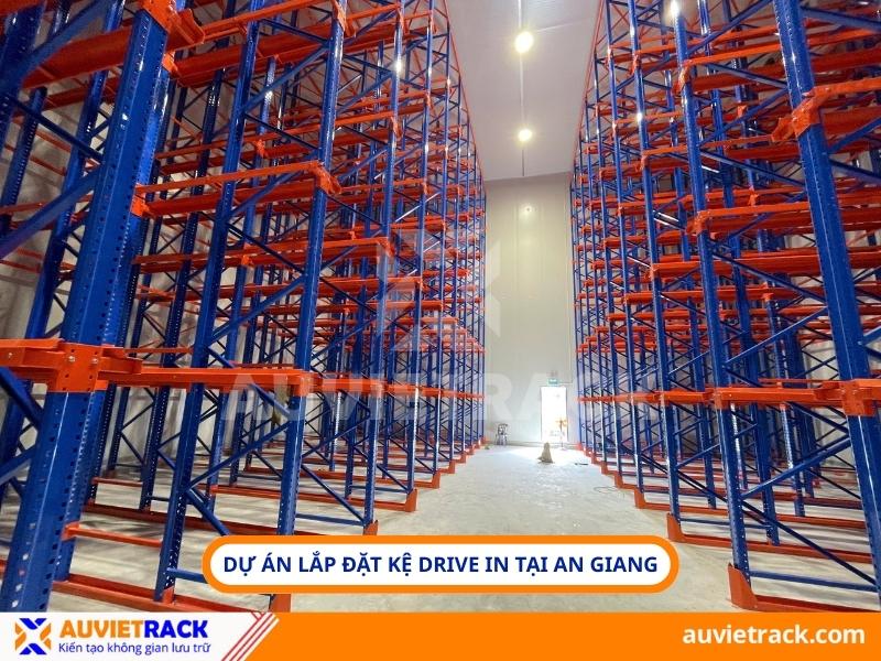 Dự án kệ kho lạnh Drive-in tại An Giang