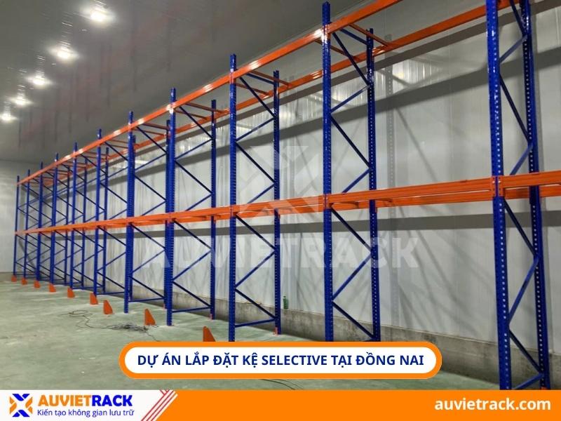 Dự án kệ kho lạnh Selective tại Đồng Nai