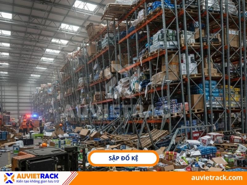 Sập đổ kệ