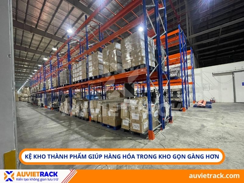 Vai tr&ograve; của kệ kho th&agrave;nh phẩm