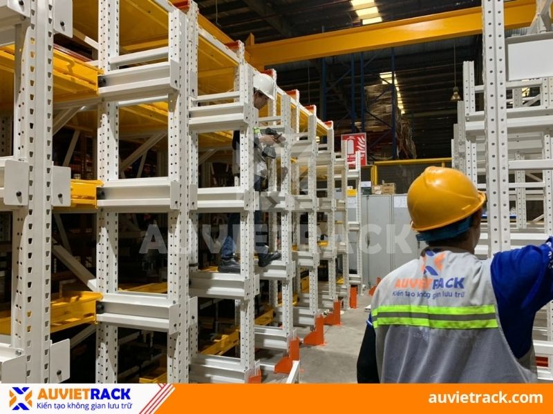 Au Viet Rack chuyên thiết kế, thi công, lắp đặt hệ thống kệ pallet, kệ để hàng