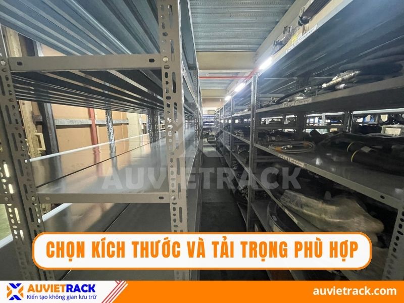 Chọn k&iacute;ch thước v&agrave; tải trọng ph&ugrave; hợp với nhu cầu