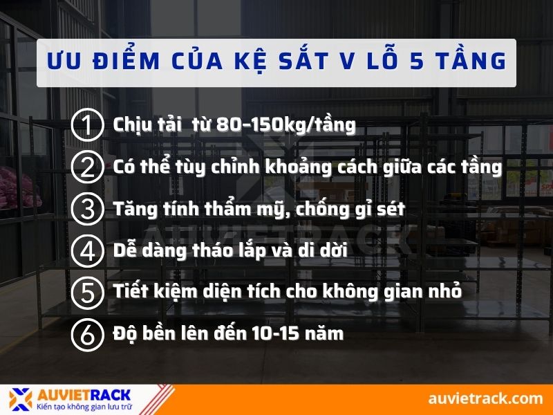 Kệ sắt lắp r&aacute;p c&oacute; nhiều ưu điểm nổi bật