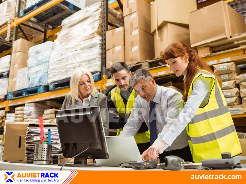 What is warehousing in logistics?
