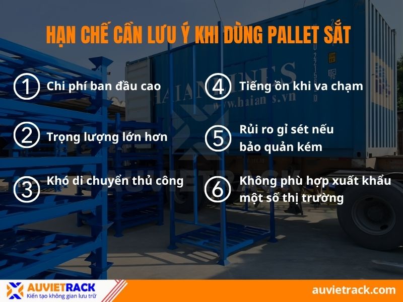 Hạn chế cần lưu ý