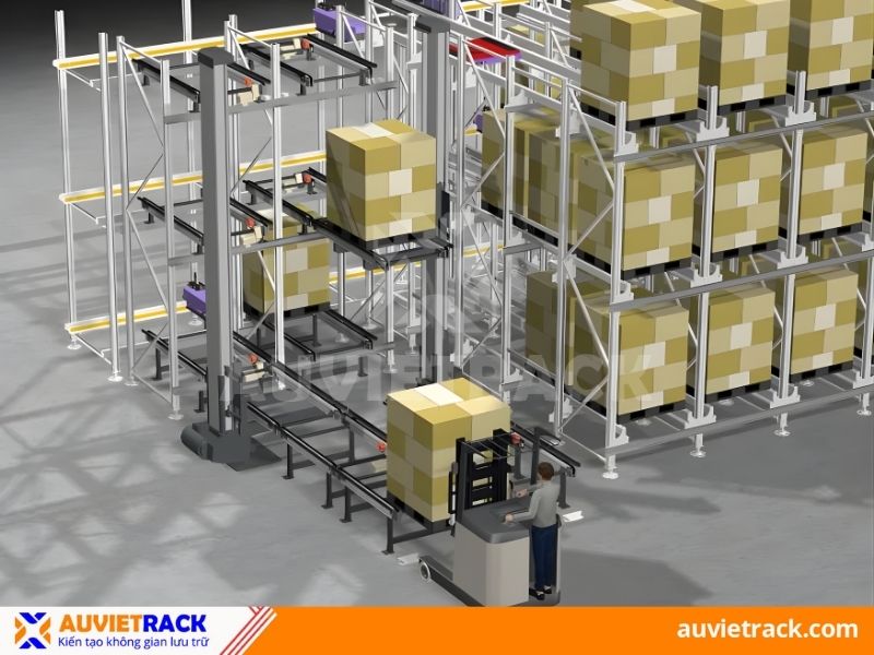 Cấu tạo pallet shuttle