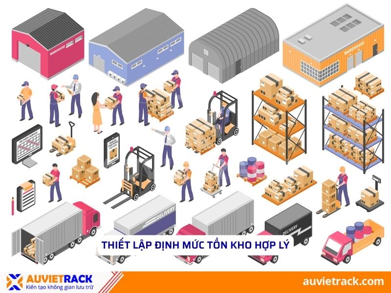 Thiết lập định mức tồn kho hợp l&yacute;