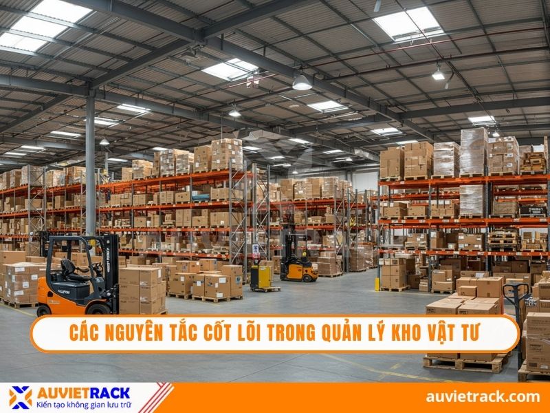Các nguyên tắc cốt lõi trong quản lý kho vật tư