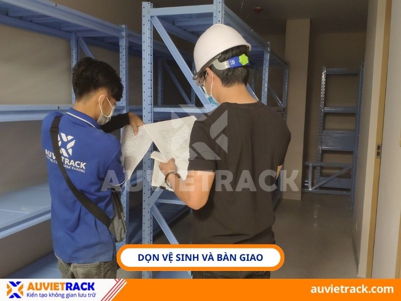 Dọn vệ sinh v&agrave; b&agrave;n giao