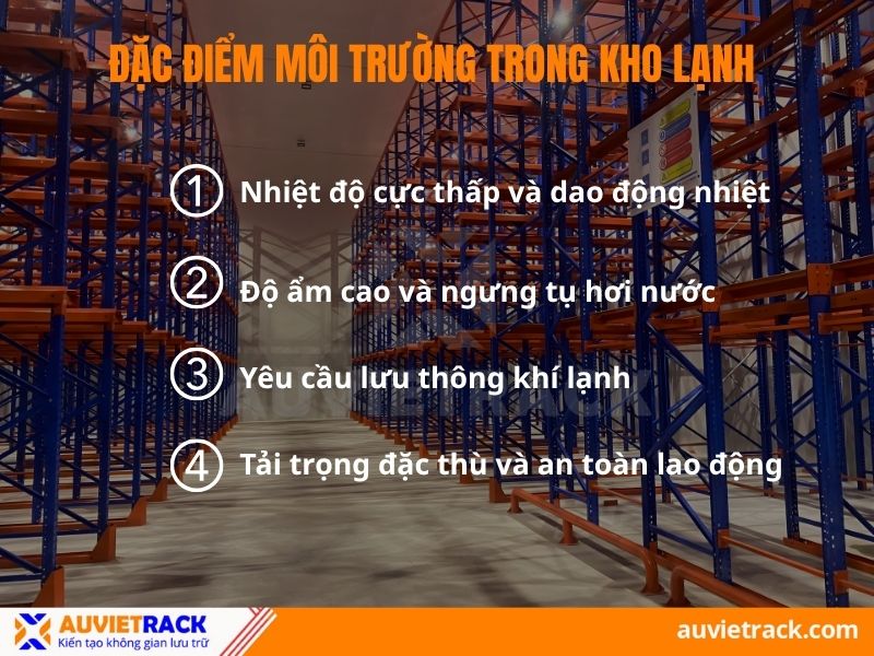 Đặc điểm môi trường kho lạnh